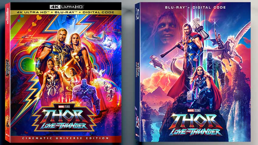 Thor Love and Thunder Digital 4K Blu ray and DVD Bonus